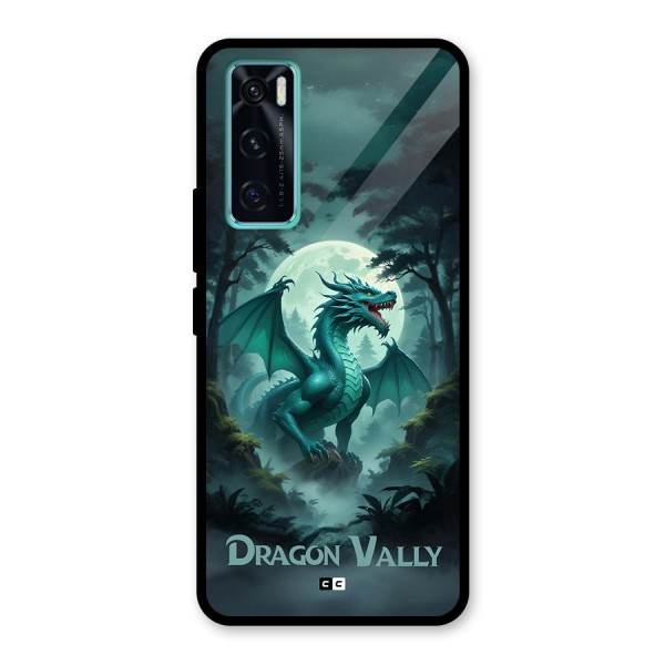 Dragon Valley Glass Back Case for Vivo V20 SE