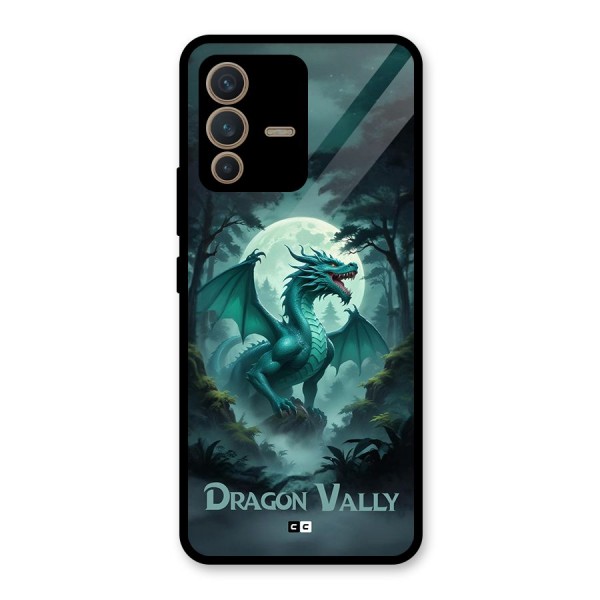 Dragon Valley Glass Back Case for Vivo V23 5G