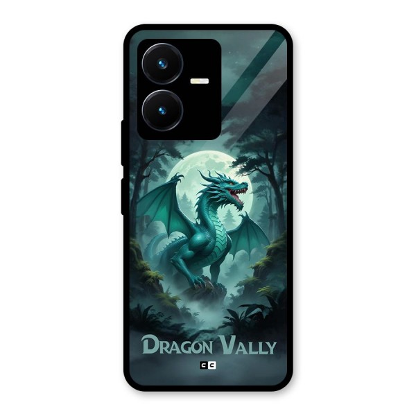 Dragon Valley Glass Back Case for Vivo Y22