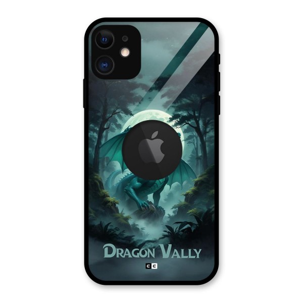 Dragon Valley Glass Back Case for iPhone 11 Logo Cut