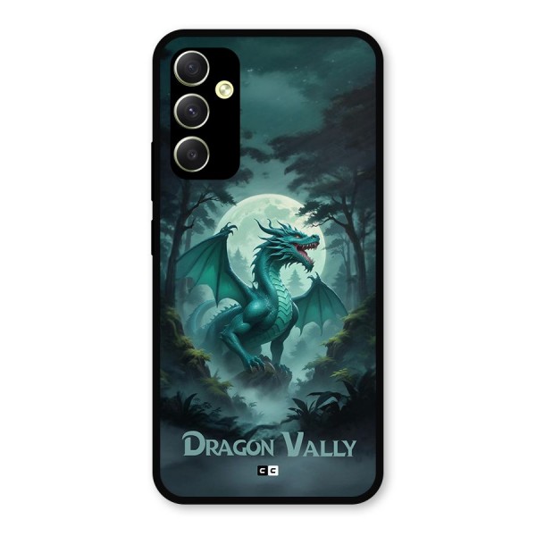 Dragon Valley Metal Back Case for Galaxy A34