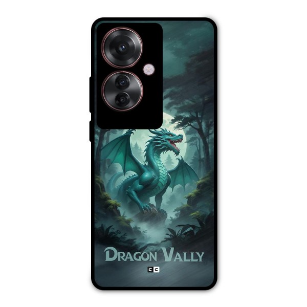 Dragon Valley Metal Back Case for Oppo F25 Pro