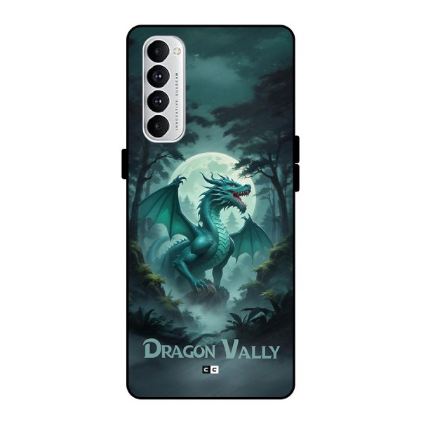 Dragon Valley Metal Back Case for Oppo Reno4 Pro