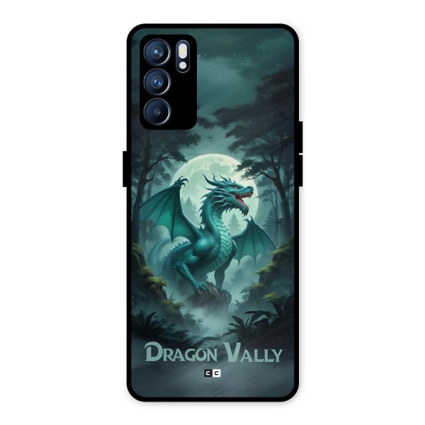 Dragon Valley Metal Back Case for Oppo Reno6 5G