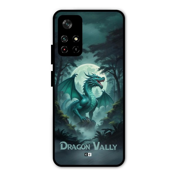 Dragon Valley Metal Back Case for Poco M4 Pro 5G