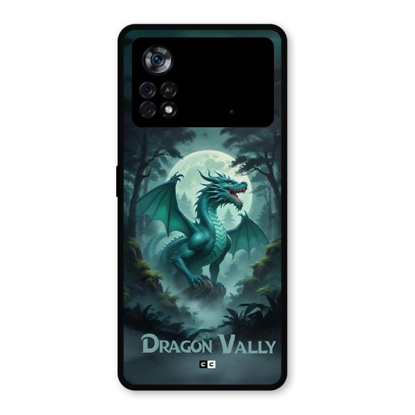 Dragon Valley Metal Back Case for Poco X4 Pro 5G