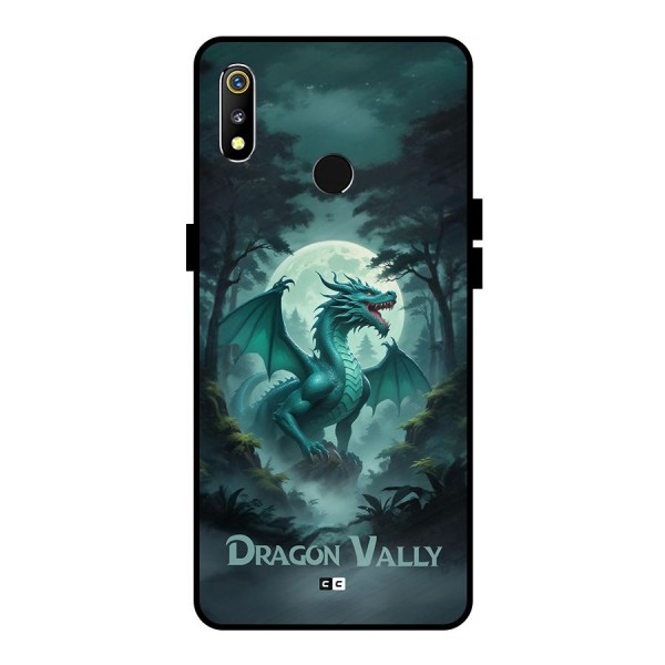 Dragon Valley Metal Back Case for Realme 3