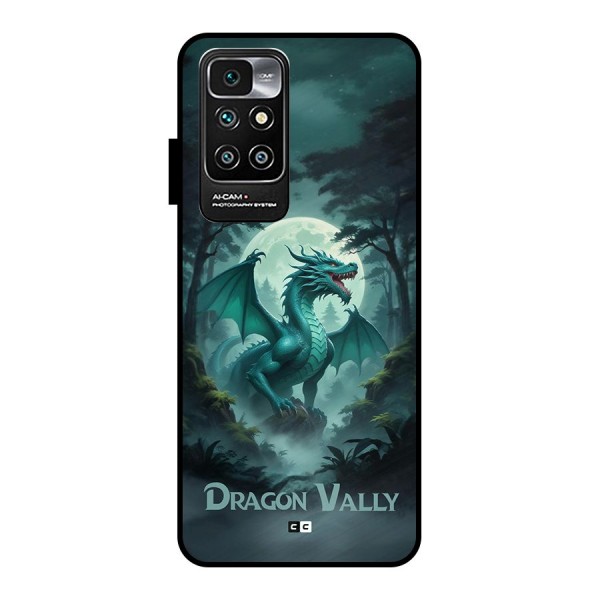 Dragon Valley Metal Back Case for Redmi 10 Prime