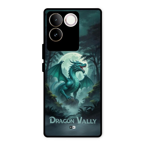 Dragon Valley Metal Back Case for Vivo T2 Pro