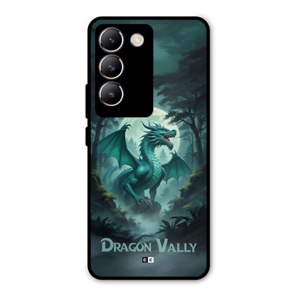 Dragon Valley Metal Back Case for Vivo T3 5G