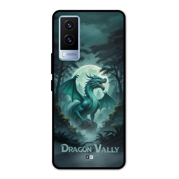 Dragon Valley Metal Back Case for Vivo V21e 5G