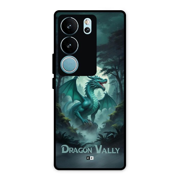 Dragon Valley Metal Back Case for Vivo V29 Pro