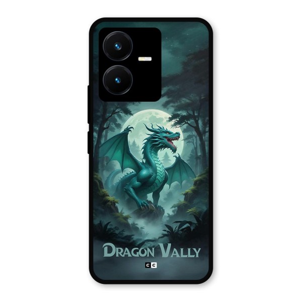 Dragon Valley Metal Back Case for Vivo Y22s