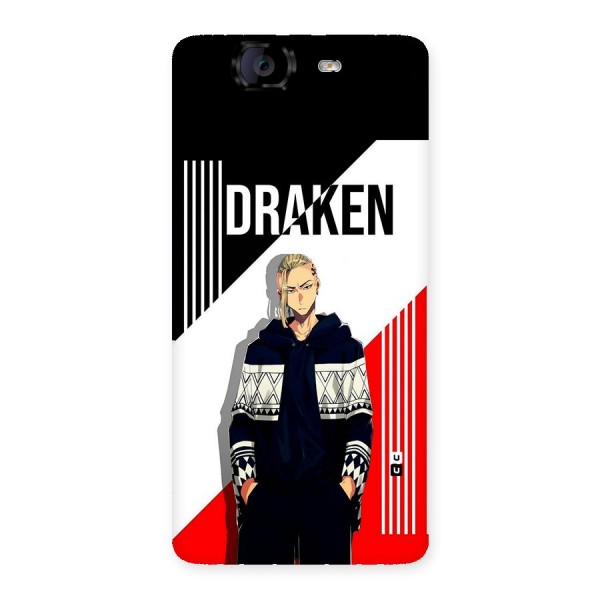 Draken Bhai Back Case for Canvas Knight A350