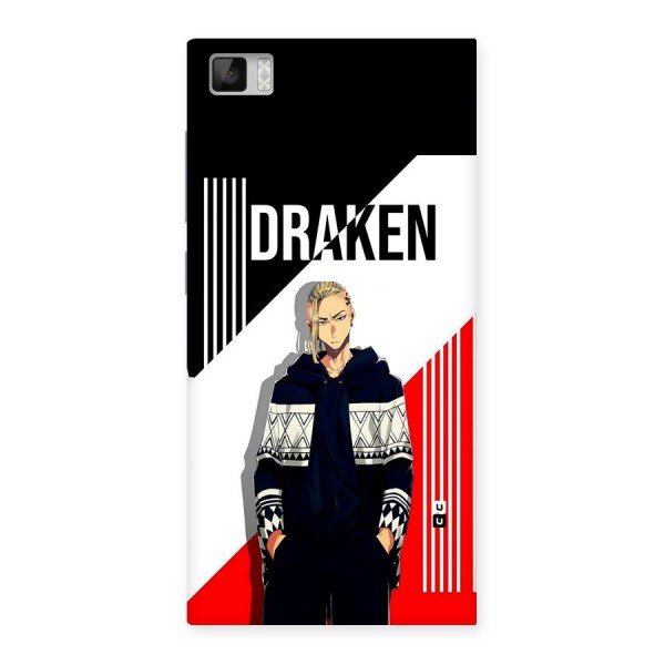 Draken Bhai Back Case for Mi3