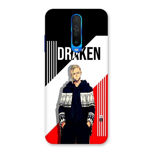 Draken Bhai Back Case for Poco X2