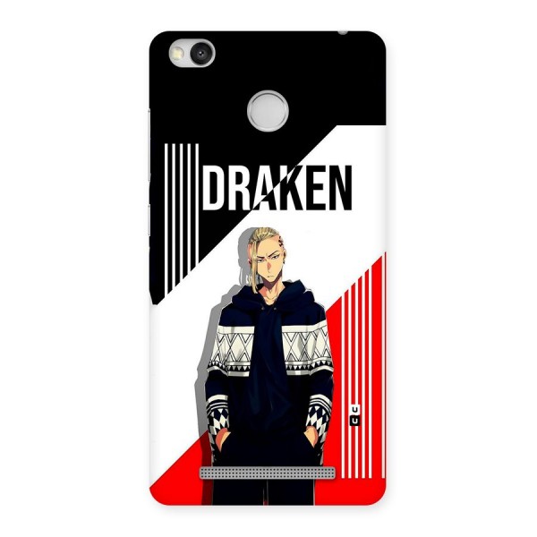 Draken Bhai Back Case for Redmi 3S Prime