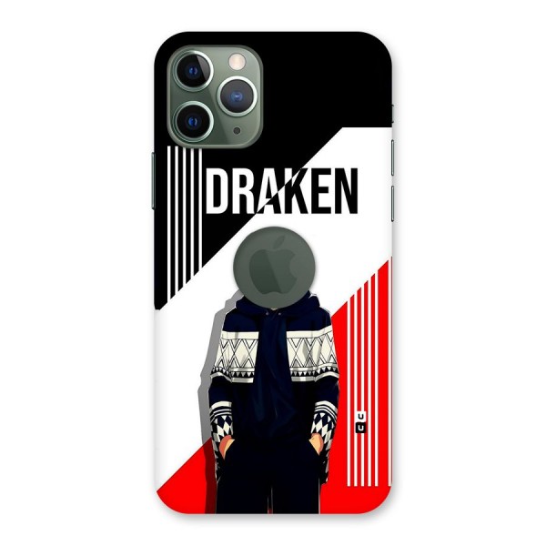 Draken Bhai Back Case for iPhone 11 Pro Logo Cut