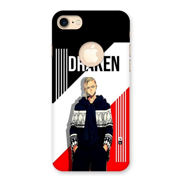 Draken Bhai Back Case for iPhone 8 Logo Cut