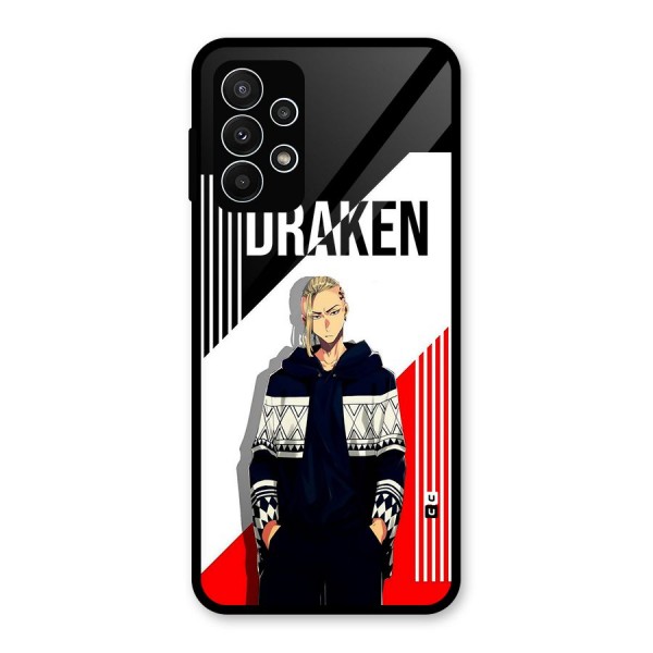 Draken Bhai Glass Back Case for Galaxy A23