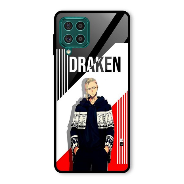 Draken Bhai Glass Back Case for Galaxy F62