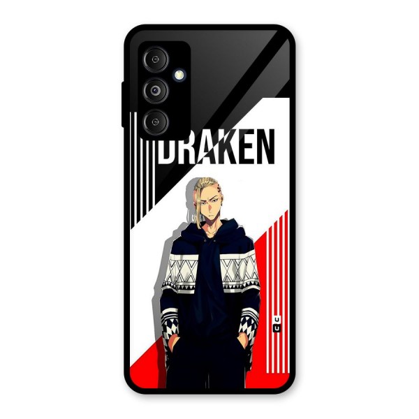 Draken Bhai Glass Back Case for Galaxy M14 5G