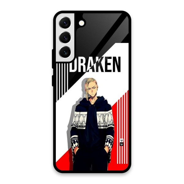 Draken Bhai Glass Back Case for Galaxy S22 Plus 5G