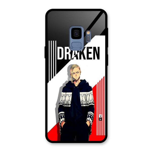 Draken Bhai Glass Back Case for Galaxy S9