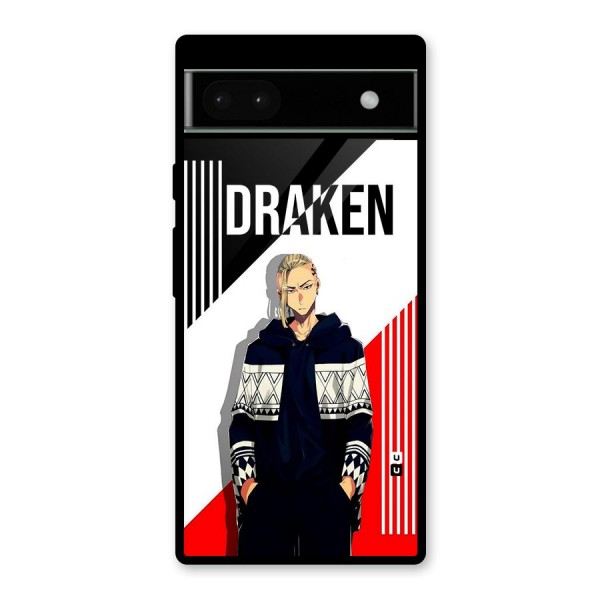 Draken Bhai Glass Back Case for Google Pixel 6a