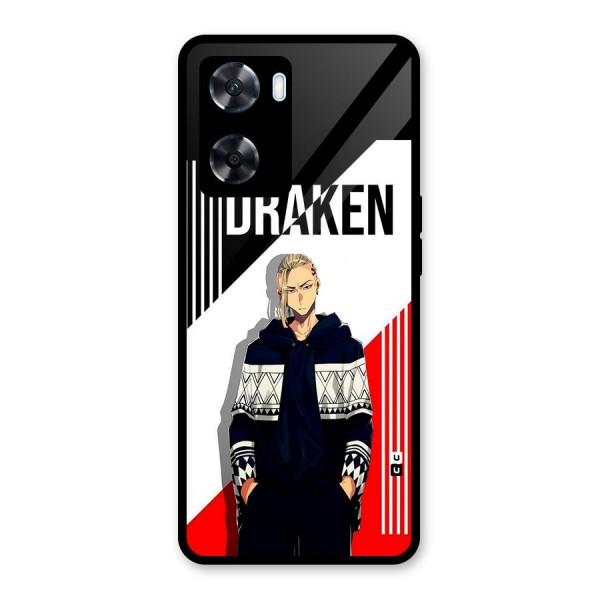 Draken Bhai Glass Back Case for Oppo A77s