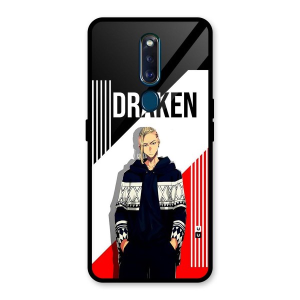 Draken Bhai Glass Back Case for Oppo F11 Pro