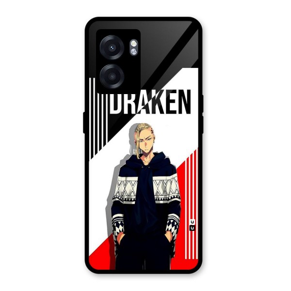 Draken Bhai Glass Back Case for Oppo K10 (5G)