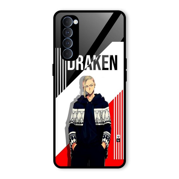 Draken Bhai Glass Back Case for Oppo Reno4 Pro