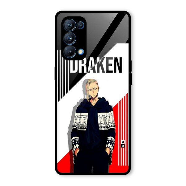 Draken Bhai Glass Back Case for Oppo Reno5 Pro 5G