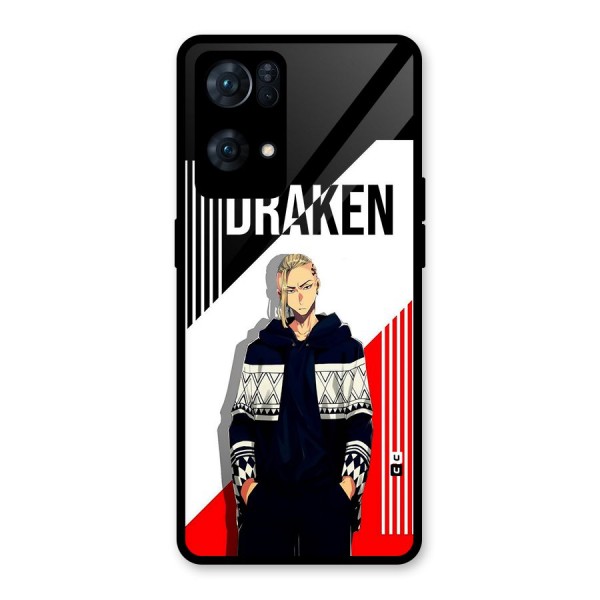 Draken Bhai Glass Back Case for Oppo Reno7 Pro 5G