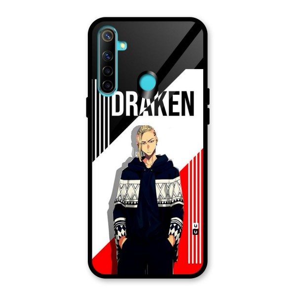 Draken Bhai Glass Back Case for Realme 5