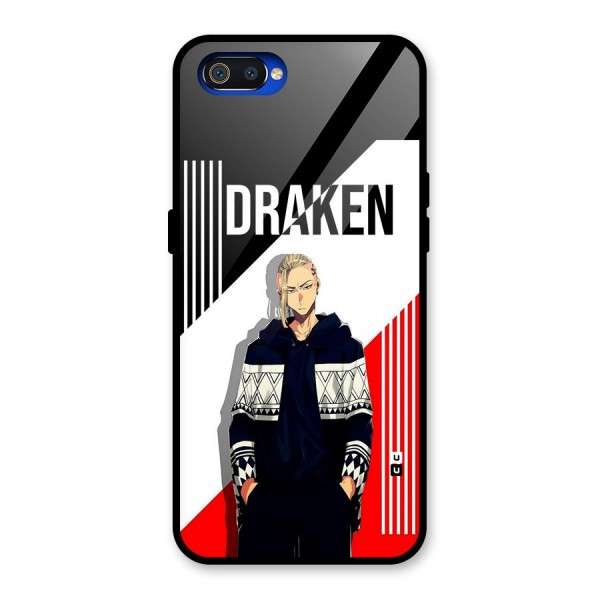 Draken Bhai Glass Back Case for Realme C2