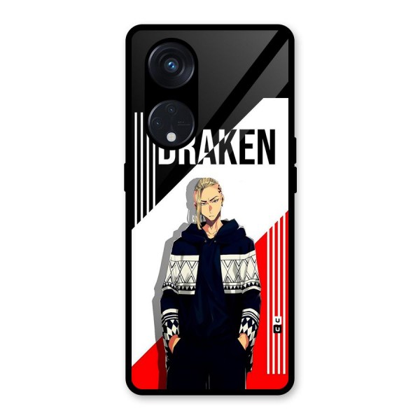 Draken Bhai Glass Back Case for Reno8 T 5G