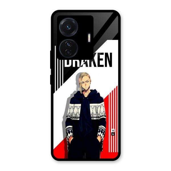 Draken Bhai Glass Back Case for Vivo T1 Pro