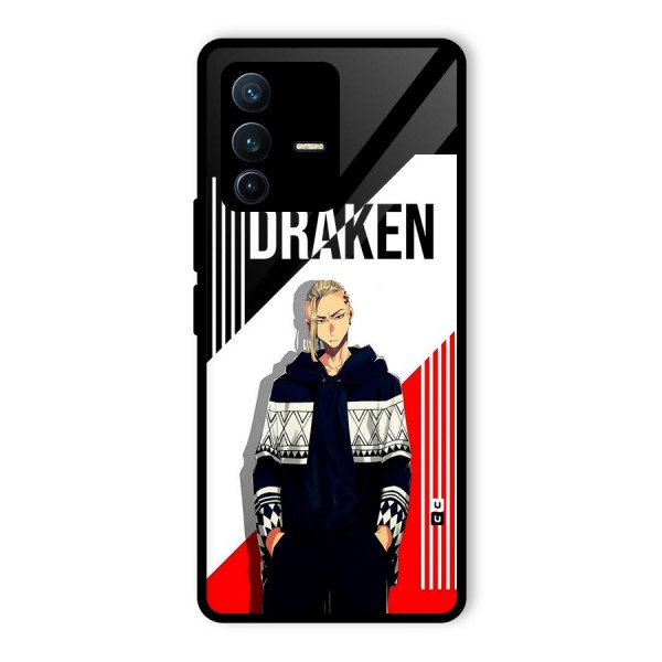 Draken Bhai Glass Back Case for Vivo V23 Pro