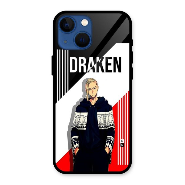 Draken Bhai Glass Back Case for iPhone 13 Mini