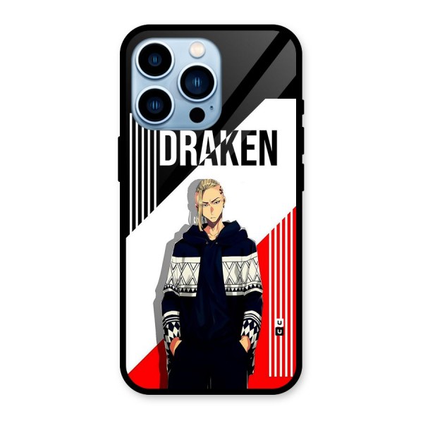 Draken Bhai Glass Back Case for iPhone 13 Pro