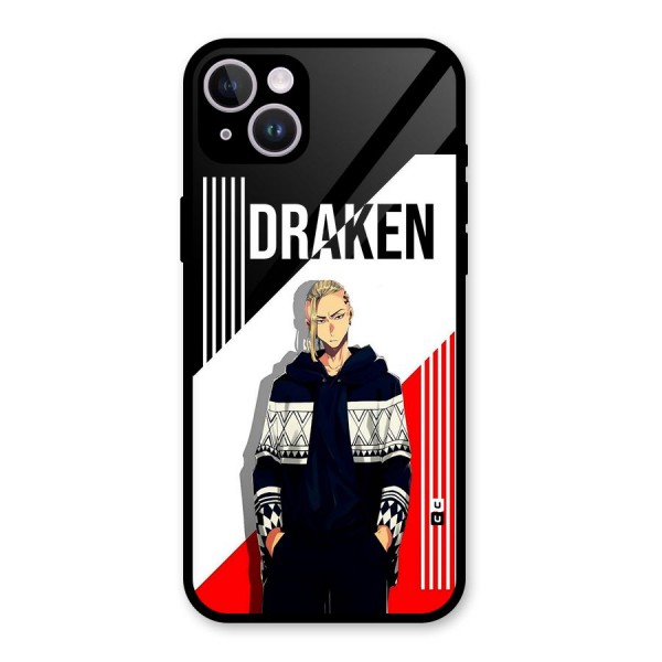 Draken Bhai Glass Back Case for iPhone 14 Plus