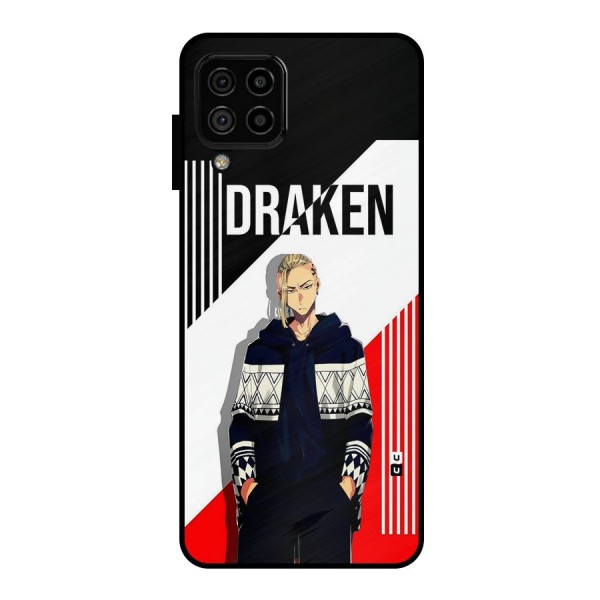 Draken Bhai Metal Back Case for Galaxy A22 4G