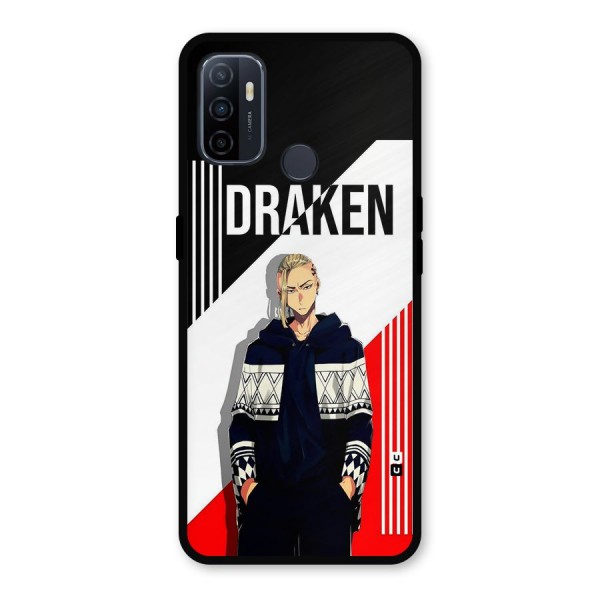 Draken Bhai Metal Back Case for Oppo A53