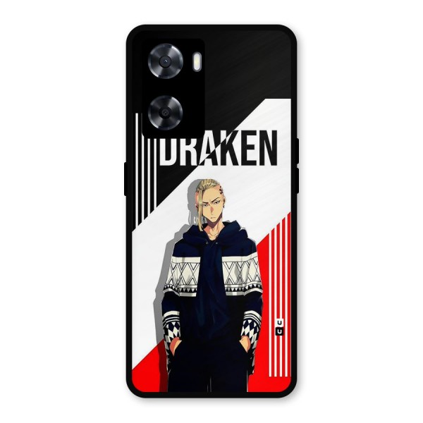 Draken Bhai Metal Back Case for Oppo A57 2022