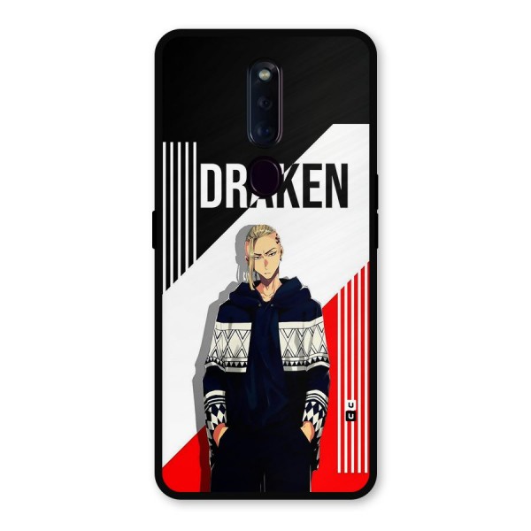 Draken Bhai Metal Back Case for Oppo F11 Pro