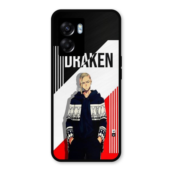 Draken Bhai Metal Back Case for Oppo K10 (5G)