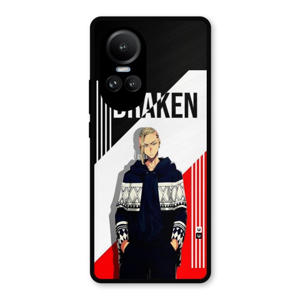 Draken Bhai Metal Back Case for Oppo Reno10