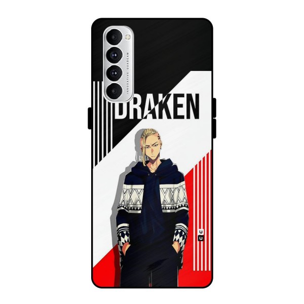 Draken Bhai Metal Back Case for Oppo Reno4 Pro